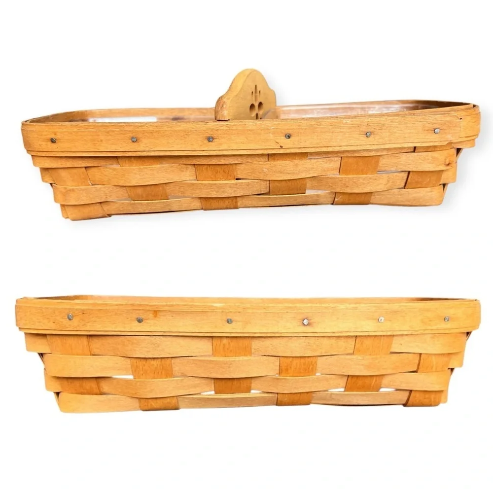 🌻Vintage Longaberger Cracker or Bread Baskets SET OF TWO (2)